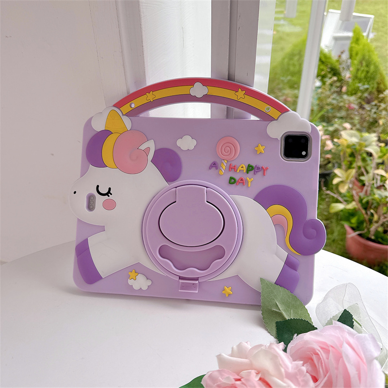 Getac Tablet Accessories - Casing Tablet Anak-anak Unicorn Kartun untuk