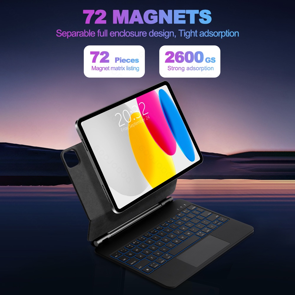 GOOJODOQ Magic Keyboard untuk  - Tablet Accessories Choice Store ulasan dan harga