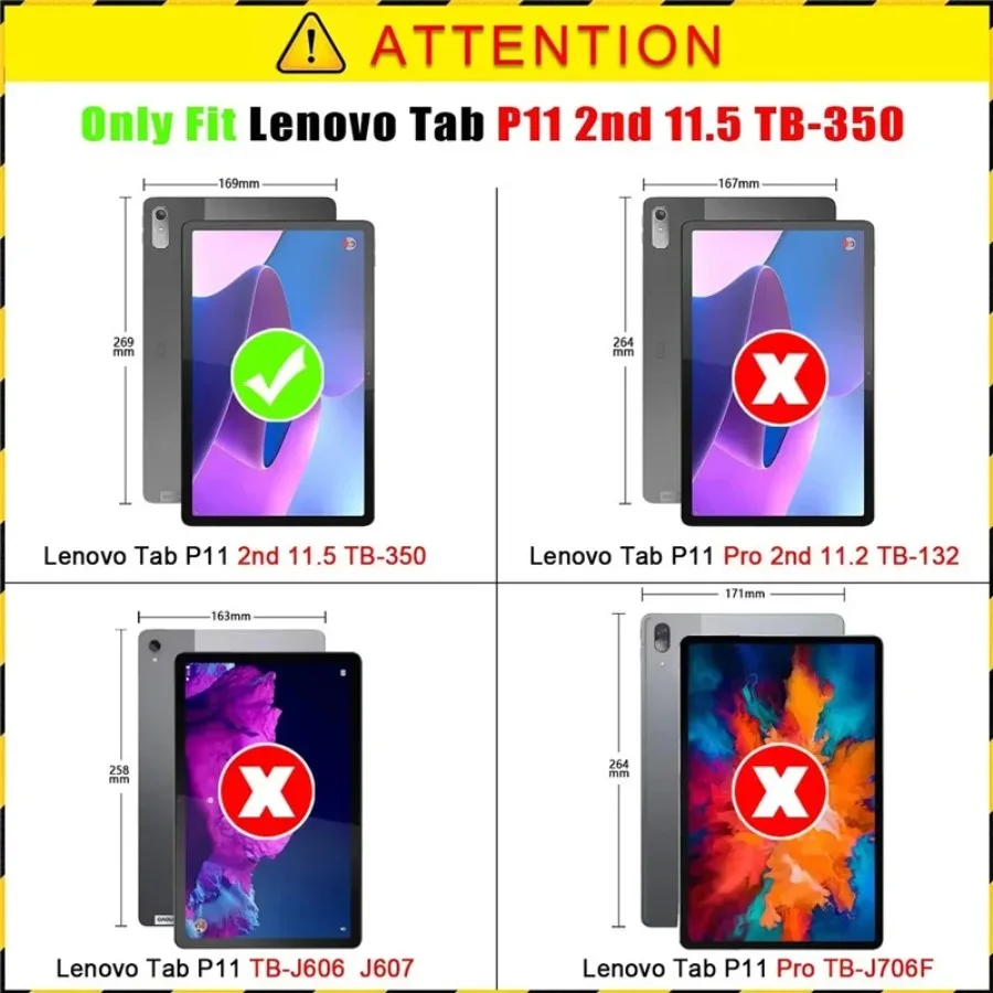 Coque untuk Lenovo Tab P11 2nd - Lenovo Tablet With Accessories ulasan dan harga