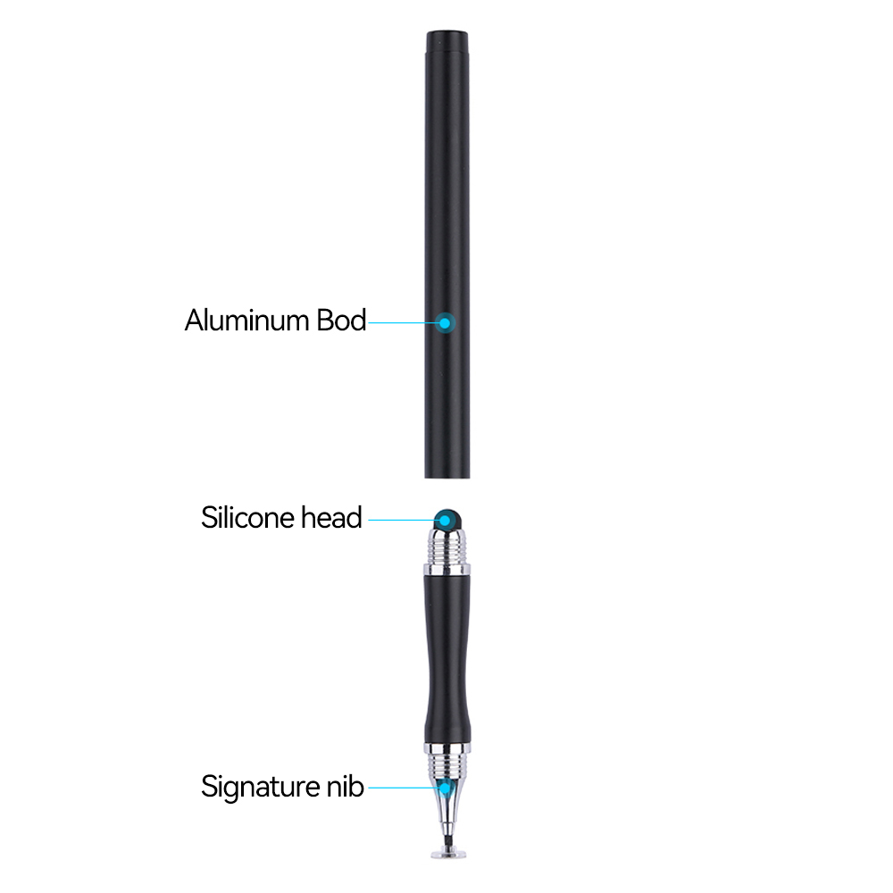 Pen Stylus 2in1 Universal laya - Drawing Tablet Pen Accessories ulasan dan harga