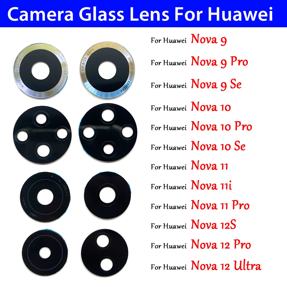 10 PCS Lensa Kaca Kamera Belak - Huawei Nova 12 ulasan dan harga
