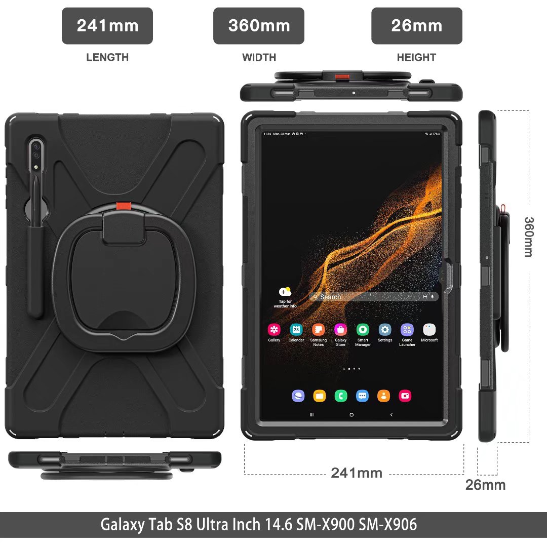 Casing Rotasi Tablet untuk Sam - Getac Tablet Accessories ulasan dan harga
